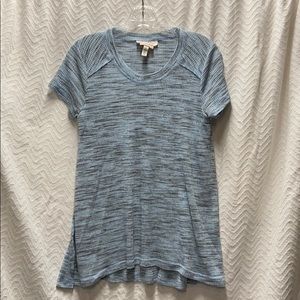 Jessica Simpson blue striped size XS nursing top